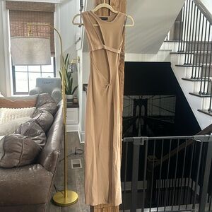 Never worn - cutout midi dress